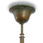 Llambë Varëse prej Tunxhi, Qelqi dhe IP44 e Prodhuar në Itali - Drago Viadurini