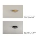 Llambë varëse me dy shtresa xhami të fryrë Prodhuar në Itali - Trilly  Viadurini