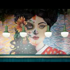 Llambë varëse në Xham të lyer Prodhuar në Itali - Selaron Viadurini