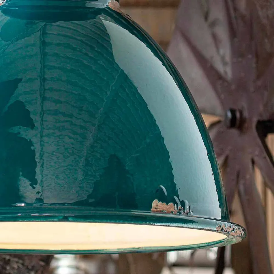 Llambë Dizajn pezullimi industrial i punuar me dorë Katie Viadurini