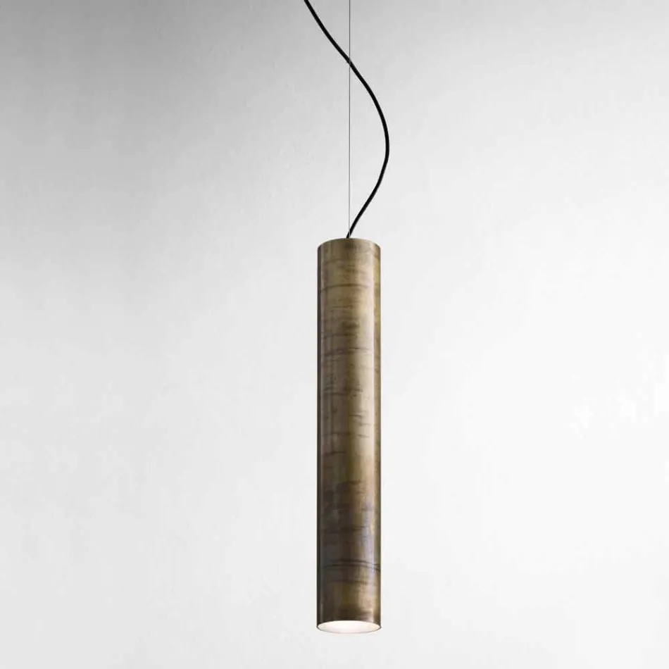 Llambë varëse industriale Ø 10 cm Luledielli Il Fanale Viadurini