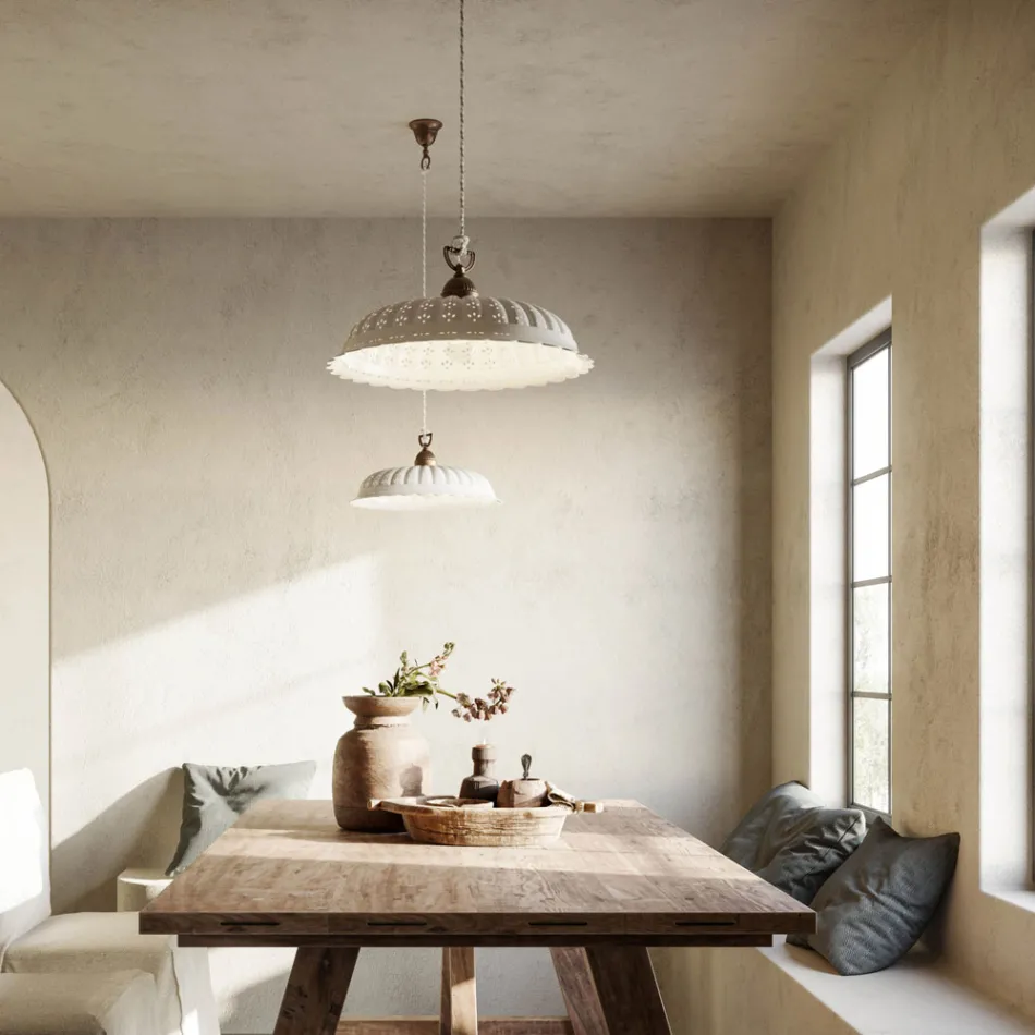 Llambë varëse qeramike Liberty Ø42 Anita Il Fanale Viadurini