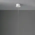 Llambë varëse moderne me dritë LED në metal të lyer - larsh Viadurini