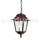 Llambë pezullimi në natyrë prej alumini, e bërë në Itali, Aquilina Viadurini