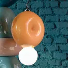 Llambë pezullimi e rrumbullakët qeramike Prodhuar në Itali - Bumbum Viadurini