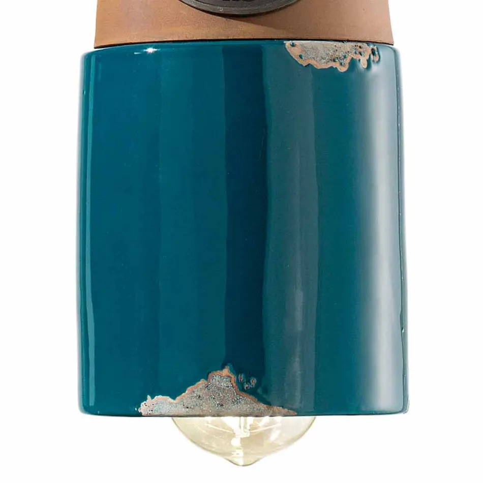 Llamba varur qeramike dhe stil industrial Stephanie Viadurini