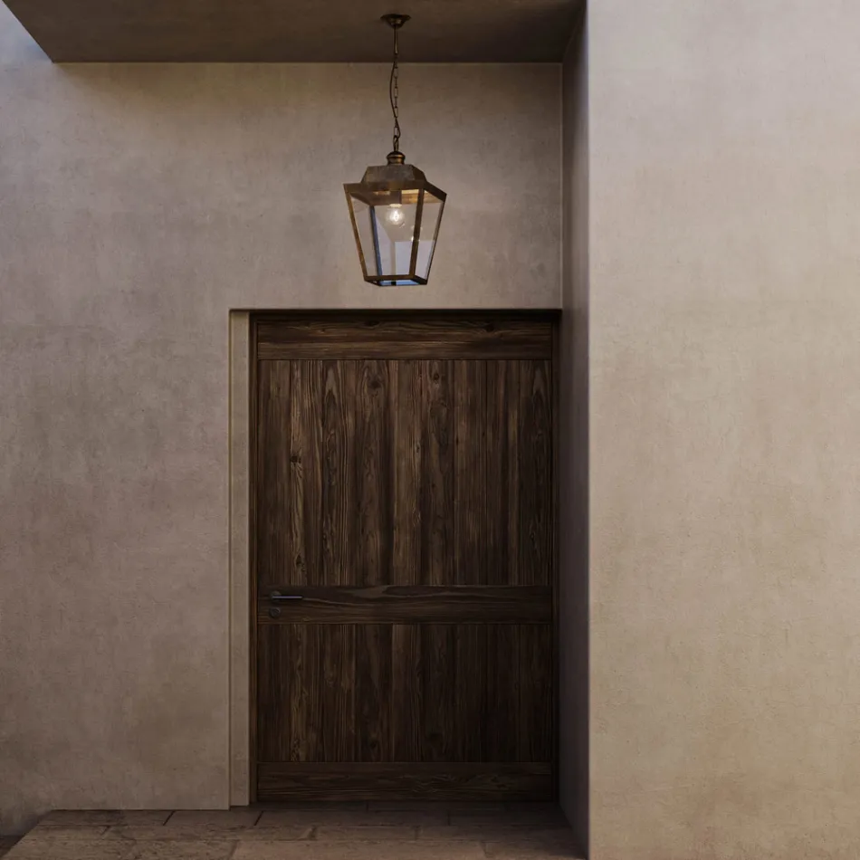 Llamba varëse e stilit industrial Quadro Il Fanale Viadurini