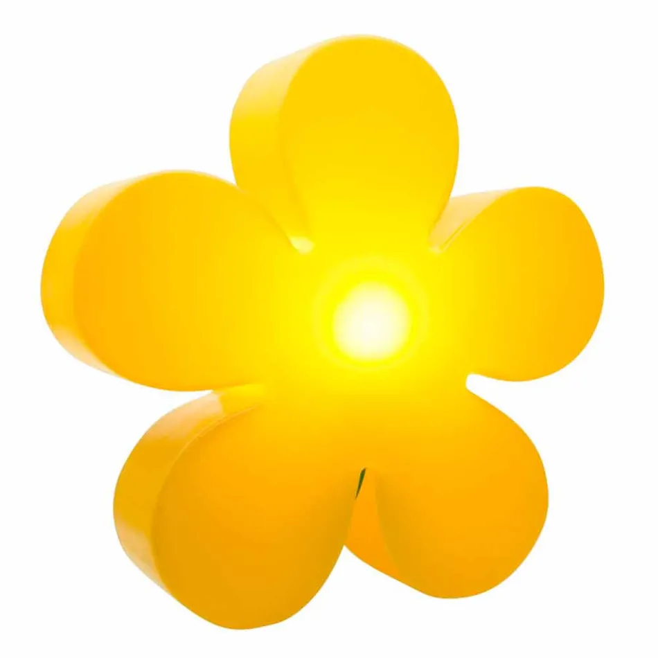 Llambë tavoline për Lule me ngjyra të Brendshme ose të Jashtme me Dizajn Modern - Fiorestar Viadurini