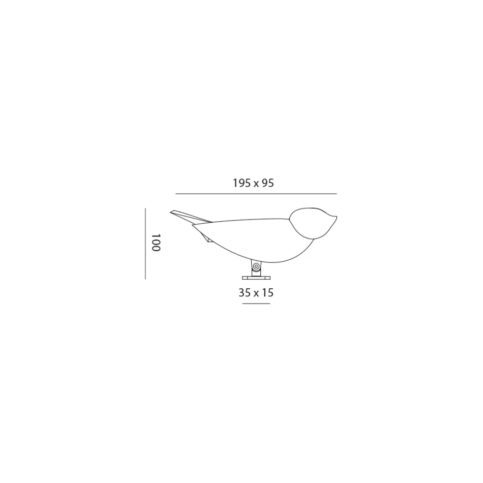 Llambë tavoline në Majolica Toskan të Emaluar Prodhuar në Itali - Uccellino Viadurini