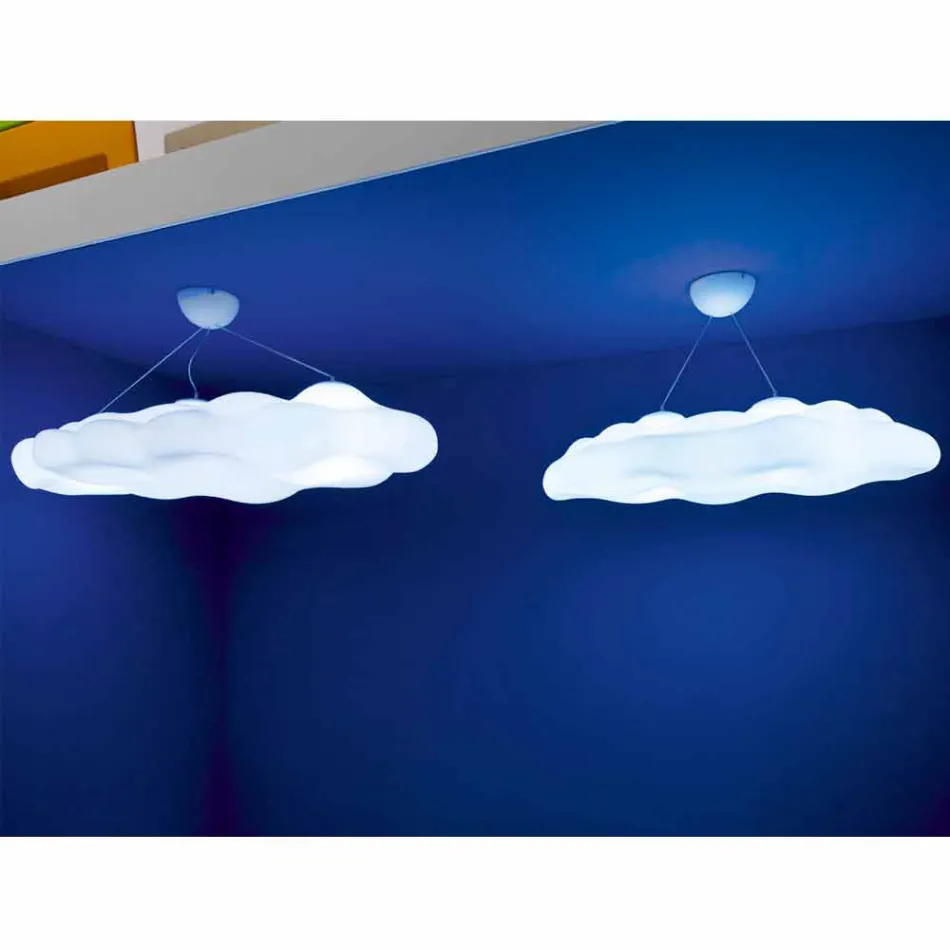 Llambë pezullimi e dizajnit në natyrë në polietileni - Nefos nga Myyour Viadurini