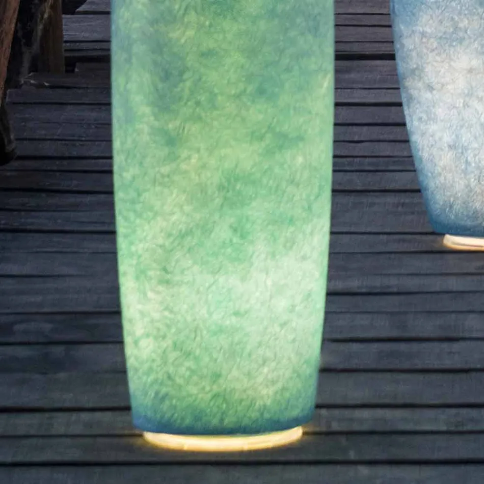 Llambë dyshemeje të jashtme Ø 23 In-es.artdesign Nebulite Tank Out Viadurini