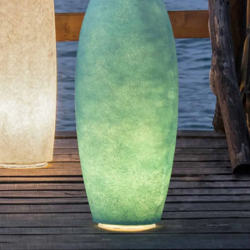 Llambë dyshemeje të jashtme Ø 29 In-es.artdesign Tank Out in nebulite Viadurini