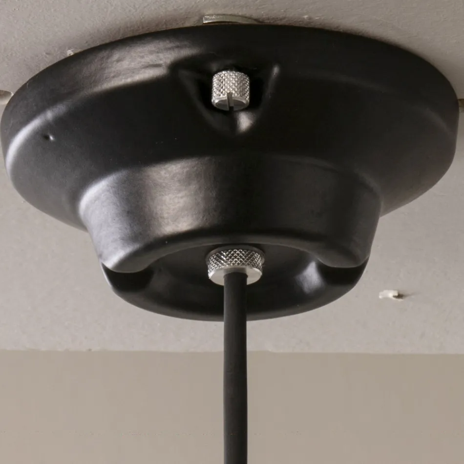 Llambë në natyrë në Majolica dhe Metal Made in Italy - Toscot Battersea Viadurini