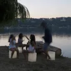 Llamba e jashtme në nebulit In-es.artdesign Bin F Mjegullnaja jashtë terra Viadurini