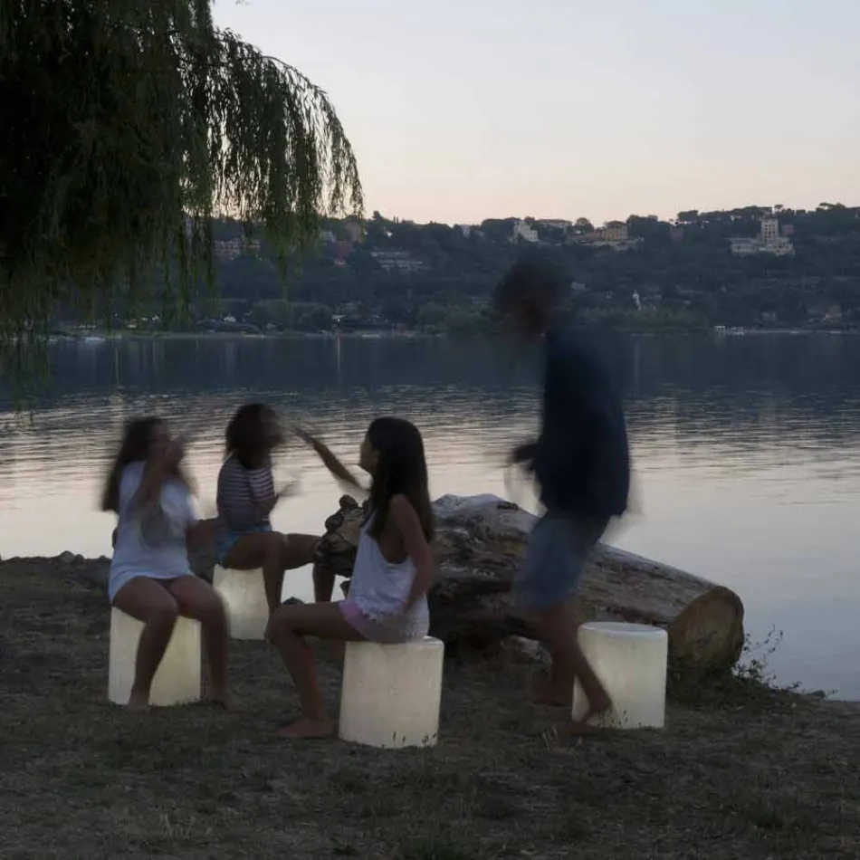 Llamba e jashtme në nebulit In-es.artdesign Bin F Mjegullnaja jashtë terra Viadurini