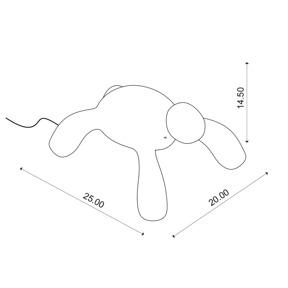 Llambë e jashtme e rikarikueshme dhe e zbehtë me prekje - Turtle Viadurini