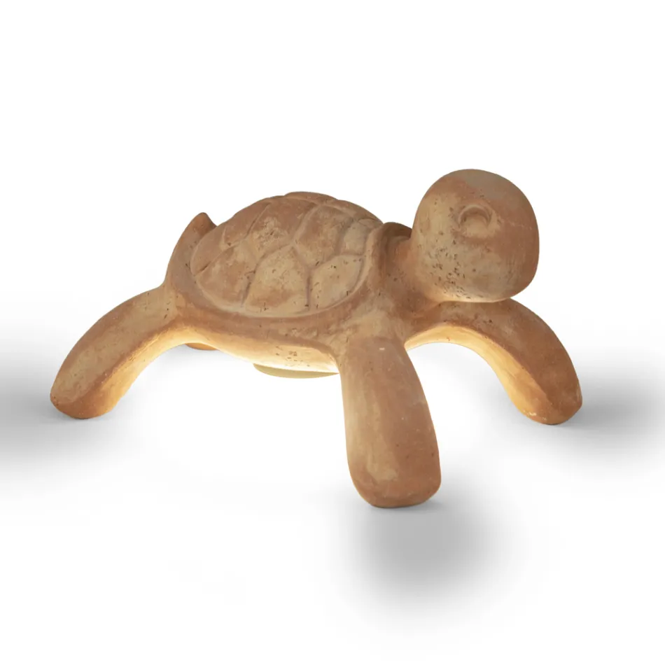 Llambë e jashtme e rikarikueshme dhe e zbehtë me prekje - Turtle Viadurini