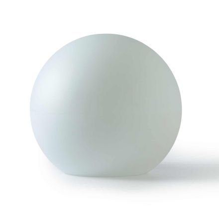 Llambë sferike e jashtme në polietileni të bardhë Prodhuar në Itali - Nelida Viadurini