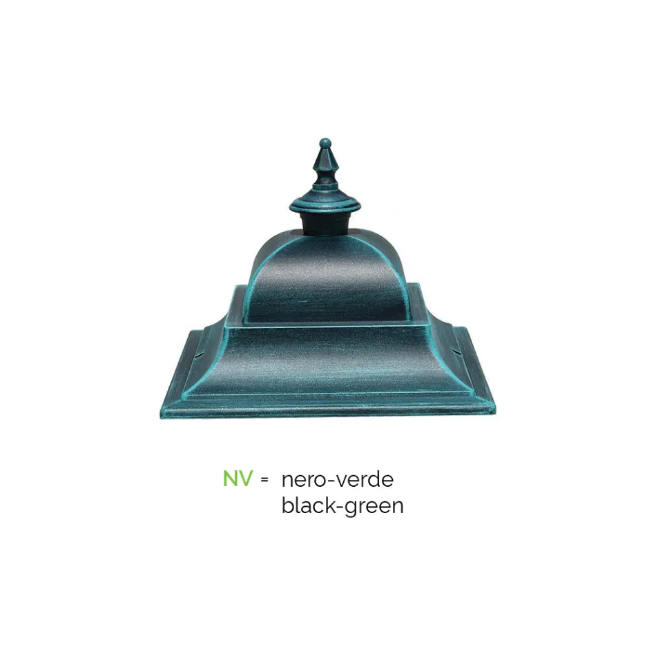 Llambë kopshti të cilësisë së mirë në alumin Prodhuar në Itali - Bonaria Viadurini