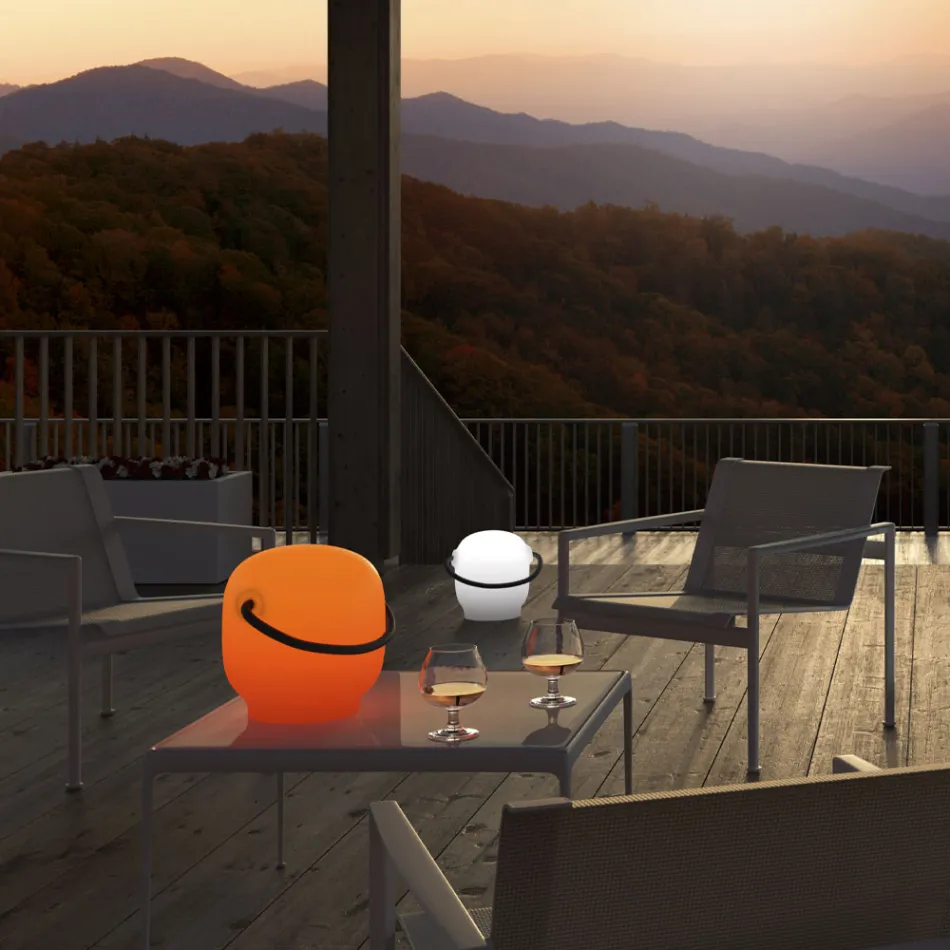 Llambë Kopshti në Polietileni me Dorezë Prodhuar në Itali - Galicia Viadurini