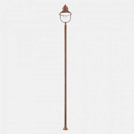 Garden Lamp Lamppost Vintage tunxh dhe bakër 3 Madhësitë - Borgo nga Il Fanale Viadurini