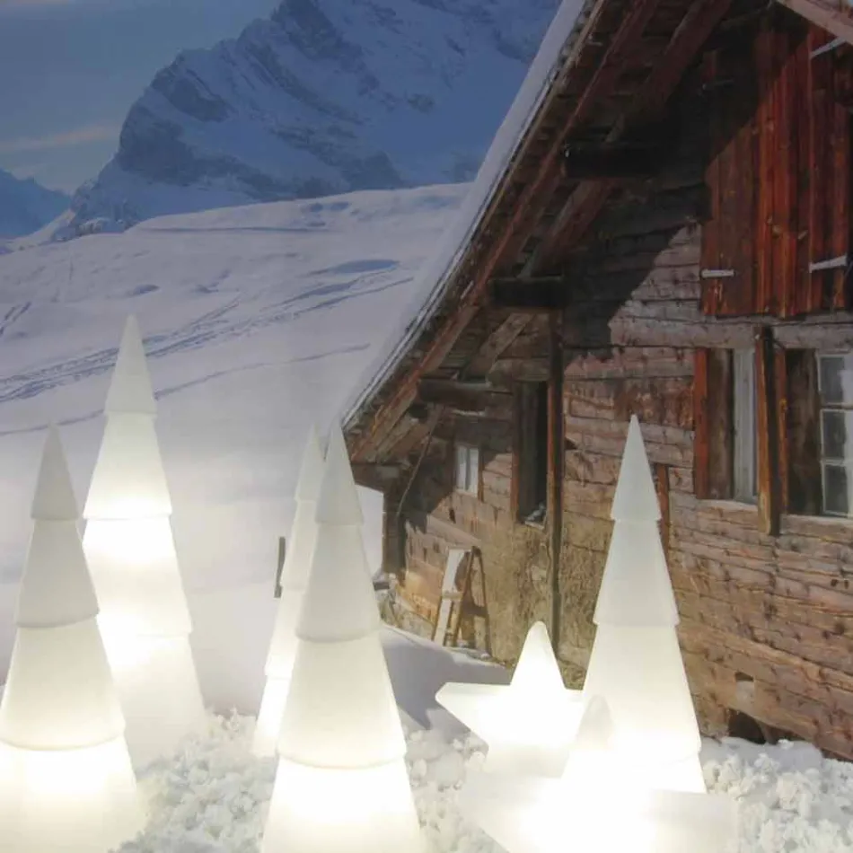 Llambë e Brendshme ose e Jashtme në Plastikë të Bardhë, të Kuqe ose të Gjelbër - Alberostar Viadurini