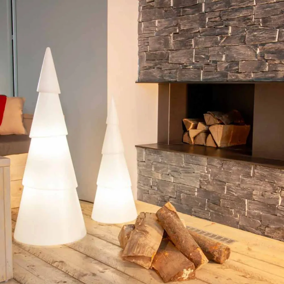 Llambë e Brendshme ose e Jashtme në Plastikë të Bardhë, të Kuqe ose të Gjelbër - Alberostar Viadurini