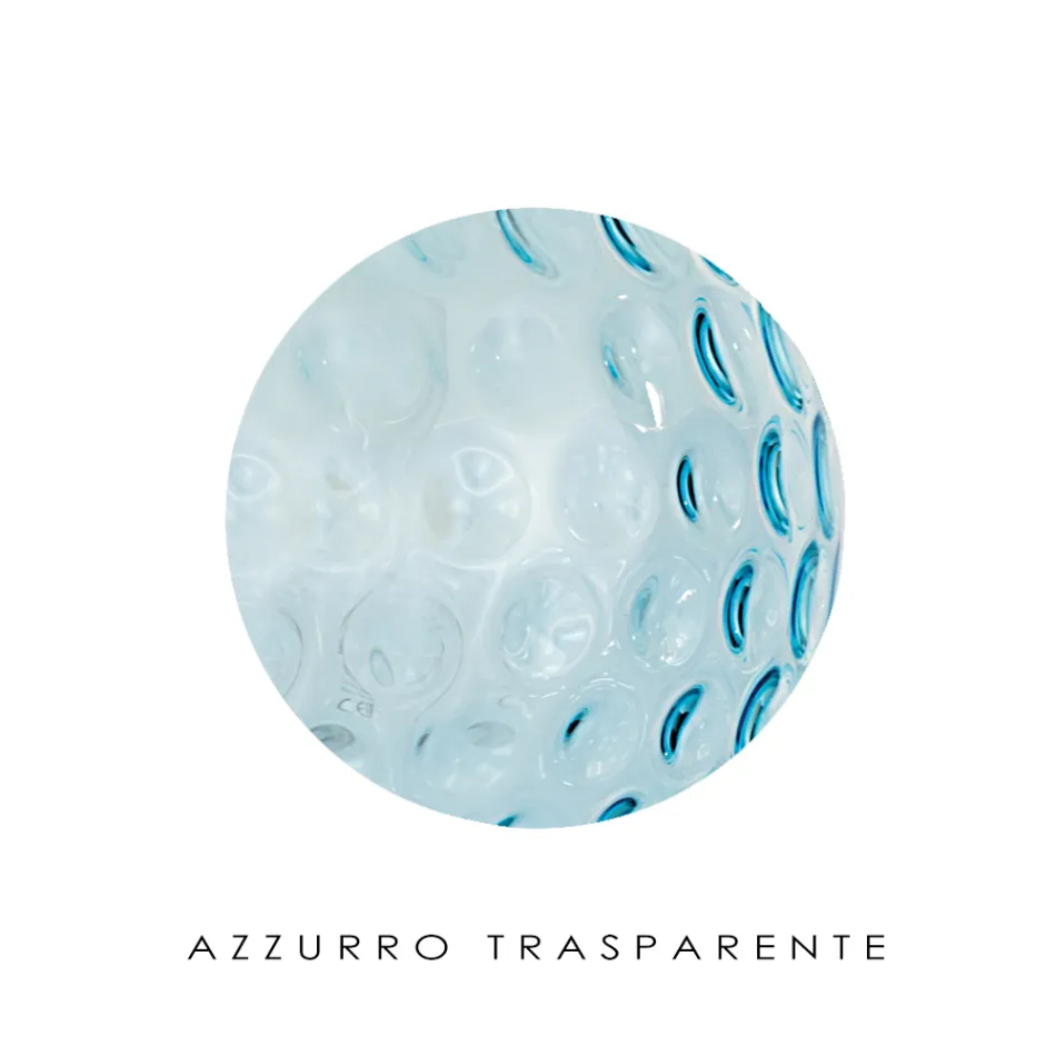 Llambë muri artizanale në xhami veneciane - Bolle Balloton Viadurini