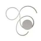 Llambë muri me LED në Dizajn Modern Metal të Pikturuar - Trella Viadurini