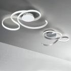 Llambë muri me LED në Dizajn Modern Metal të Pikturuar - Trella Viadurini