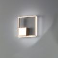 Llambë muri me LED në metal të lyer me ar - formale