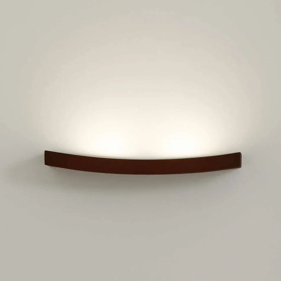 Llambë muri me dizajn modern prej çeliku L50x H3.5xSp 10 cm Eldora Viadurini