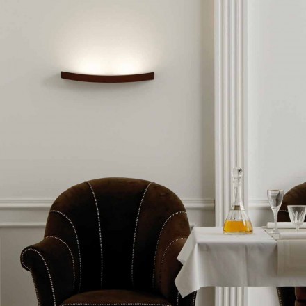 Llambë muri me dizajn modern prej çeliku L50x H3.5xSp 10 cm Eldora Viadurini