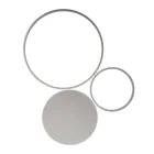 Llambë muri në metal të lyer me dizajn modern LED - Punto Viadurini