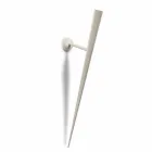 Llambë muri në metal të lyer me LED të integruar të prodhuar në Itali - Froni Viadurini