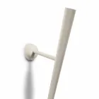 Llambë muri në metal të lyer me LED të integruar të prodhuar në Itali - Froni Viadurini