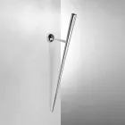 Llambë muri në metal të lyer me LED të integruar të prodhuar në Itali - Froni Viadurini