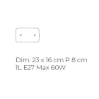 Llambë muri e qelqit të fryrë me dorë "Nëna e Perlës" në Venecia - Kristal Viadurini