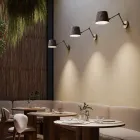 Llambë muri industriale e rregullueshme Reporter Il Fanale Viadurini