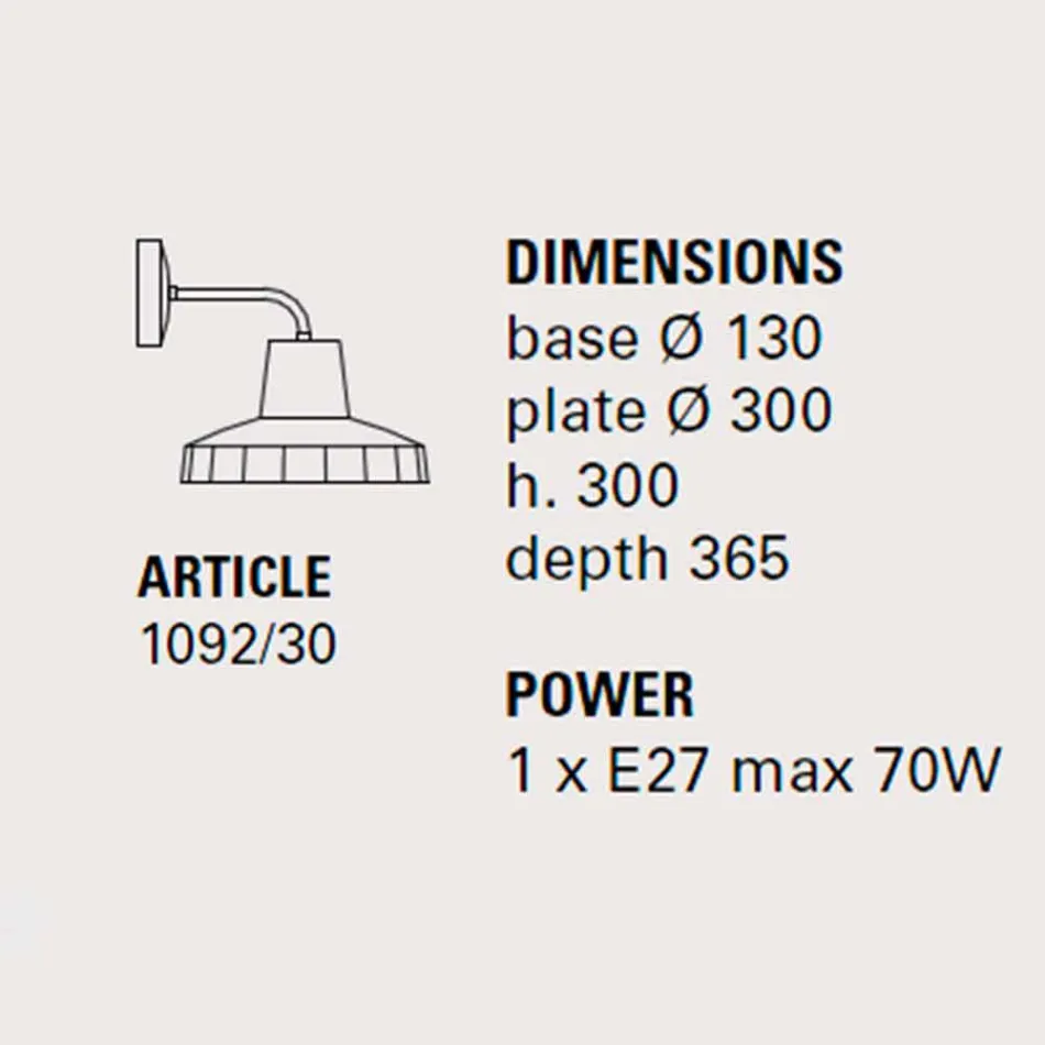 Llambë muri moderne në Toscan majolica dhe bronzi, Rossi Toscot Viadurini