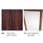 Llambë muri alumini në natyrë të bërë në Itali, Aquilina Viadurini