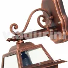 Llambë muri në natyrë në alumin, e bërë në Itali, Kristel Viadurini