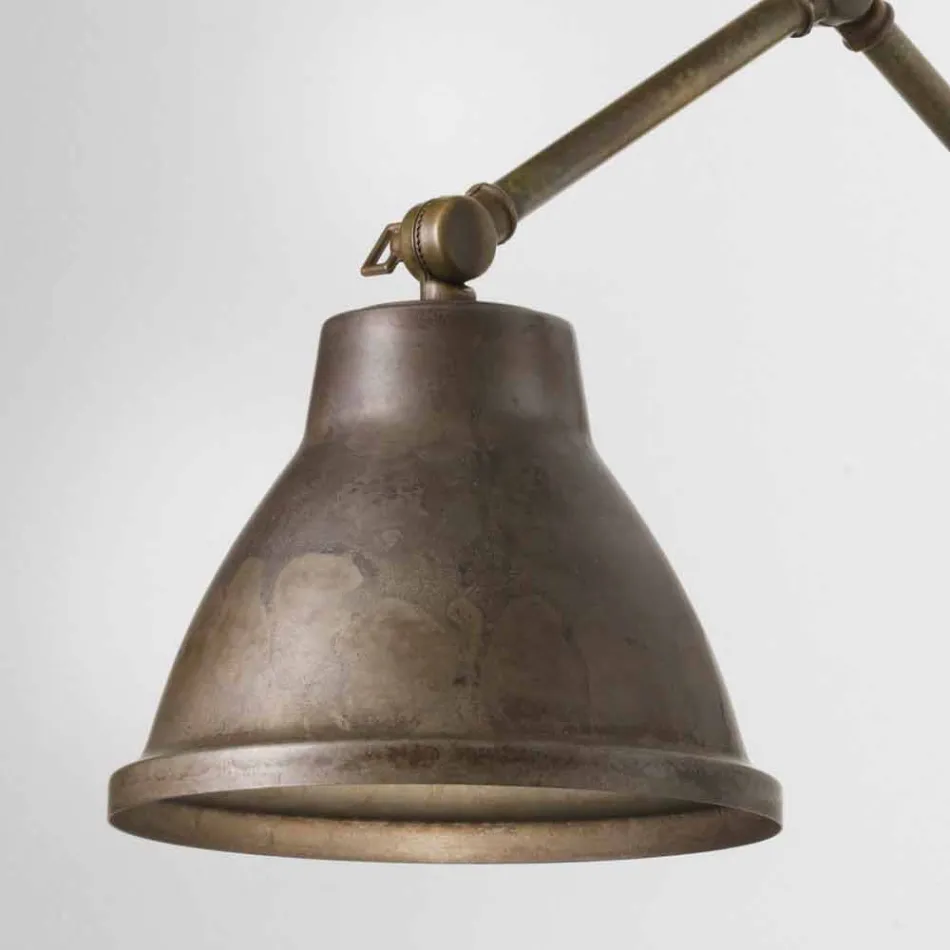 Llambë muri e rregullueshme në hekur Loft Il Fanale Viadurini