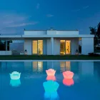 Llambë Tavoline në formë Trëndafili me RGBW Led Induksioni - Dashuria e Foshnjës nga Myyour Viadurini