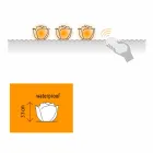 Llambë Tavoline në formë Trëndafili me RGBW Led Induksioni - Dashuria e Foshnjës nga Myyour Viadurini