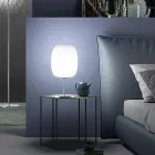 Llambë tavoline artizanale në xham Venecia të fryrë - Cloe Balloton Viadurini