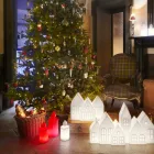 Projektimi i llambës së tavolinës me qiri të bardhë ose të kuq nga Slide - Fiammetta Viadurini