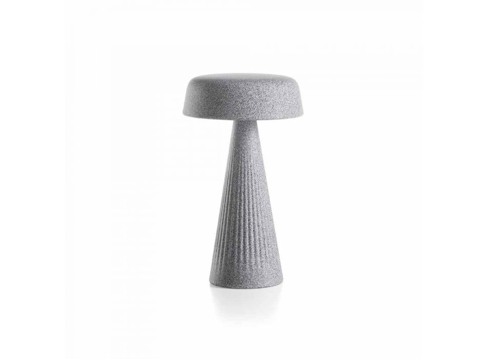 Llambë tavoline me strukturë në polietileni prodhuar në Itali - Desmond Viadurini