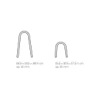 Llambë Tavoline Kristal Akrilik Transparente me Dekorim të Gdhendur - Bertella Viadurini