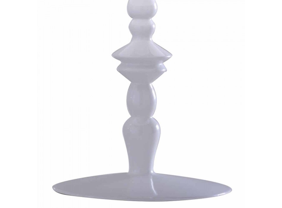 Llamba e tavolinës në dimensione të bardha qeramike dhe llamarina prej liri 2 - Kadabra Viadurini